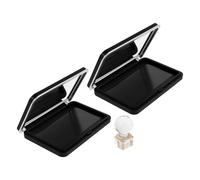 PHENOFICE 1 juego de paletas de maquillaje magnéticas, paletas de sombras de ojos vacías con estampador de presión, cajas dispensadoras de cosméticos para sombra de ojos, lápiz labial, rubor y