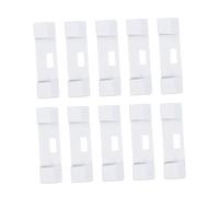 PHENOFICE 10 Piezas Clips Metálicos para Reparación de Lamas Verticales Accesorios Fáciles de Instalar para Estores Repuestos para Lamas Dañadas Fijadores Resistentes para Persianas