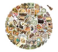 PHENOFICE 110piezas Pegatinas para Equipaje Calcomanías Artísticas Decorativas para Maletas