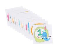 PHENOFICE 12piezas Stickers De para Bebés Etiquetas Autoadhesivas De para Fotografía De Recién Nacidos y Recuerdos Mensuales Material Seguro y