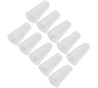 PHENOFICE 15 Perillas de Cordón para Persianas de Plástico Blanco 2,5 Mm