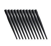 PHENOFICE 15 Piezas de Portaplumas de Plástico Negro para Caligrafía, Ligero y Fácil de Sostener, Adecuado para Dibujo y Escritura Artística