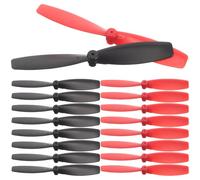 PHENOFICE 16 Pares de Palas de Hélice para Dron RC y Avión de Juguete, Hélices Pequeñas de Plástico Resistentes, Accesorios de Repuesto para Vuelo Estable en Interiores y Exteriores