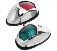 PHENOFICE 2 Luces LED de Navegación para Barco 12v, Luz Estribor Roja y Luz Verde, Señal Marítima, para Yates, Pontones y Embarcaciones Pequeñas, Seguridad Nocturna