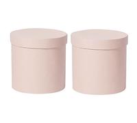 PHENOFICE 2piezas Floral Arrangements Round Flower Box for Wedding Birthday and Special Occasions Elegant Design for Flower Arrangements