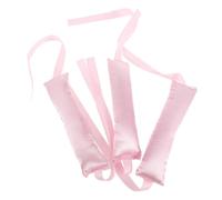 PHENOFICE 3 Varillas Rizadoras sin Calor para Cabello, Rulos Jumbo de Cinta Gruesa para Rizos Duraderos, Kit 27 Rosa para Peinado Nocturno y Cuidado sin Daño