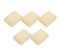 PHENOFICE 5 Cojines para Exhibir Relojes y Brazaletes, Almohadillas Prácticas de Color Beige para Exhibición de Joyería, Tamaño Pequeño, Ideales para Vitrinas, Ferias Comerciales y Tiendas