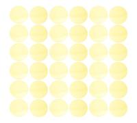 PHENOFICE 50 filtros de Gel para luz: láminas de plástico Transparente de Color Amarillo de 2,8", superposiciones de Colores, filtros de Gel Corrector para lámparas LED, Faros, Estudio