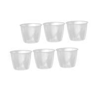 PHENOFICE 6 piezas Taza Medidora Transparente para Arroz para Olla Arrocera Reutilizable y Ligera para Medir Granos Harina y Legumbres Cocina Doméstica