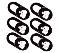 PHENOFICE 6piezas De Web De Privacidad Control Deslizante Abs Flexible y Resistente