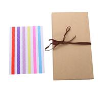 PHENOFICE Álbum de Recortes de Bricolaje Estilo Acordeón de 34 Páginas, Plegable y Extensible, Hecho de Papel Cierre de Cuerda Adecuado para Obsequio y Colección de Recuerdos