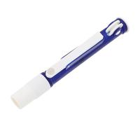 PHENOFICE Bomba de Pipeta Manual de Plástico Azul de 2 Ml Dispensación Rápida y Llenado Preciso para Investigación de Laboratorio