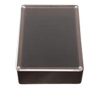 PHENOFICE Caja Organizadora y Superficie Acrílica Clara con Tapa Magnética de Premios de Madera para Concursos Deportivos y Ceremonias de Reconocimiento