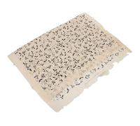 PHENOFICE Calcomanía de Cerámica Clásica de Transferencia bajo Esmalte, Papel Resistente y Fácil de Usar para Manualidades Diy, 1 Hoja de Papel Negro para Decoración