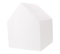 PHENOFICE Casa en Espuma White para Manualidades Diy, Ligero y Flexible, Adecuado para Proyectos Escolares y Decoración de Centro de Mesa