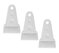 PHENOFICE Cepillo de Limpieza para Ventilador y Teclado Fácil de Usar 3 Piezas Tela No Tejida Cerdas Suaves de PP para Áreas Difíciles de Alcanzar