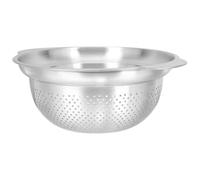 PHENOFICE Colador de Cocina de Acero Inoxidable Mango, Cuenco Profundo y Colador Escurridor para Arroz y Verduras, Multiuso y Resistente para Lavado y Cocción