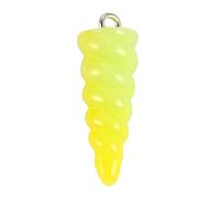 PHENOFICE Colgantes y Adornos de Celular de Resina en Forma de Cuerno de Unicornio 20 Accesorios para Pulseras para Manualidades DIY