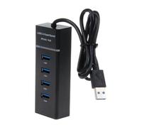 PHENOFICE Concentrador USB 4 USB 3.0 Expansion De Adaptador Divisor Tecnología Chip Estabilizador