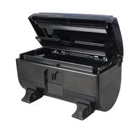 PHENOFICE Cortador de Papel de Aluminio Caja de Almacenamiento Negro de Abs, Práctico y Conveniente para Peluquería y Cuidado de Uñas