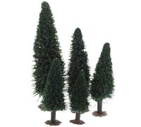 PHENOFICE de Árboles en Miniatura Modelo de Paisaje Ligero y Fácil de Transportar 15 Piezas Material Plástico y Hierro para Decoración de Mesa de Arena