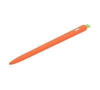 PHENOFICE empuñadura de Silicona para lápiz óptico Cubierta de Agarre Stylus Accesorio para Stylus Soporte para teléfono Estuche para lápiz óptico Aguja Funda de Silicona para Stylus Orange