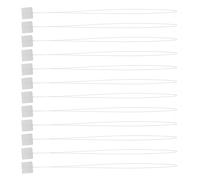 PHENOFICE Enhebradores de Agujas de Acero para Coser 30 Piezas, Herramienta de Enhebrado de Hilo de 20 Cm Mango de Papel Adhesivo, Utensilios de Costura para Bordado, Acolchado