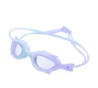 PHENOFICE Gafas de Natación Infantiles Forma de Sirena, Sello Flexible y Ajuste Cómodo, Visión Clara para Actividades Acuáticas en Playas, Color Lavanda Jóvenes