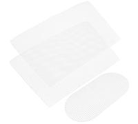 PHENOFICE Juego de Láminas de Malla de Plástico para Bolsos de Bricolaje, Material para Hacer Bolsos Tejida, Láminas de Rejilla Plástica Resistentes, Tamaño Grande 29,5 X 47,5 Cm, Color