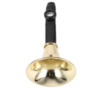 PHENOFICE Kazoo con Forma de Instrumento de Viento, Negro, Fácil de | Metal y Abs, Sonido Agradable E Higiénico, Portátil, para Escuela y Jardín de Infancia
