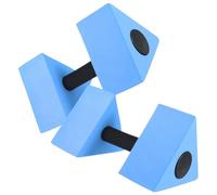 PHENOFICE Mancuernas de Agua Triangulares de Eva para Ejercicio Acuático, 2 Piezas para Aumentar Flexibilidad de Espalda y Entrenamiento en Lecciones de Agua