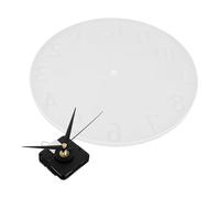 PHENOFICE Molde de Silicona Flexible para Reloj DIY de 25 Cm con Números Arábigos Claros, Molde de Resina Epoxi para Relojes de Pared y Manualidades Creativas, Kit de Fundición