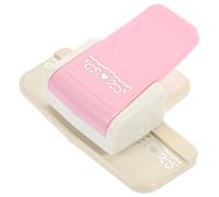 PHENOFICE Perforadora de Papel para Manualidades Diy, Troqueladora Pequeña Nº5 en Color Violeta, Herramienta para Scrapbooking y Álbumes de Recortes, Accesorio de Color Aleatorio