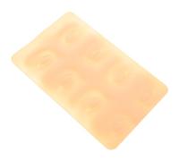 PHENOFICE Piel Contorneadas Reutilizable Formas para Entrenamiento para Práctica Delineador de Ojos 3d de Silicona de de Maquillaje y Tatuaje para Principiantes