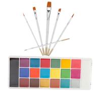 PHENOFICE Pinturas Faciales De 20 Colores Para Fiesta Pintura Corporal Sin Olor Kit Facial