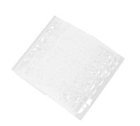PHENOFICE Plantillas de Arte para Pintar 16 Piezas en Pet Blanco, Creativas y Prácticas para Proyectos de Pulverización y Embellecimiento de Paredes y Suelos