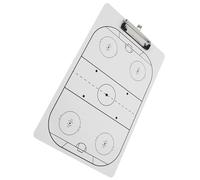 PHENOFICE Portapapeles Diseño Multifuncional para Entrenadores de Hockey sobre y Borrado en Seco, Pizarra de PVC para Demostraciones en Deportes de Equipo