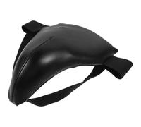 PHENOFICE Protector Boxeo para Fijación al y Deportes Simple Desgaste Ingle Deportivo Negro de PU Resistente Cómodo y Duradero al Aire Libre para Entrenamiento