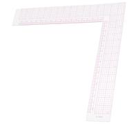 PHENOFICE Regla Curva para Costura de Plástico Transparente, Herramienta Precisa para Patrones de Prendas, para Diseño Textil y Costura de Prendas