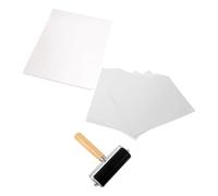 PHENOFICE Rodillo de Gel para Grabado para Impresión Monocromática y Estampado con Almohadilla de Impresión Reutilizable para Manualidades y Artes