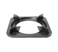 PHENOFICE Soporte para Estufa de Gas Anillo para Wok y Rejilla Antideslizante de Hierro Fundido, Accesorio para Uso en Cocinas Domésticas y Fogones de Gas, 7X7X1.37 Pulgadas