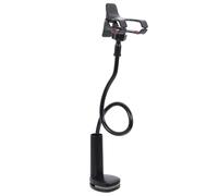 PHENOFICE Soporte para Teléfono Clip Ajustable y Compacto de Abs para Smartphones y Pequeños Lectores Electrónicos, Adecuado para Viajes y Transmisiones en Directo