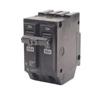 Phenolic 2P Miniature Circuits Breaker Double Line Defense Quick Connection Designs For Home & Commercial Use Temperature Resistant MCB