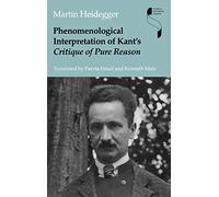 Phenomenological Interpretation of Kant's Critique of Pure Reason (Studies in Continental Thought)