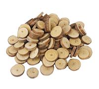 Phenovo Rodajas De Madera De Pino Para La Decoración 100pcs Artesanías De Bricolaje De La Boda