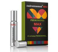Pherolec Global ANDROSTENONUM MAX - Perfume de feromonas para hombre, 10 ml | Aceite corporal para después del afeitado, aroma amaderado almizcle azafrán ámbar, sin alcohol, vegano, libre de crueldad