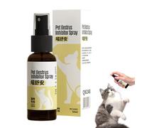 Pheromona Spray To Calm Cats, Gato Calma Calma - 50 Ml De Feromonas Calmas Felinas, Gocchetto Reduce El Tubo De Los Muebles De La Rejilla Para Viaje