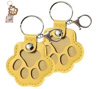 PHFDQKG Llavero con forma de pata de mascota, ideal como recuerdo. Ideal para bolsos, carteras y colgantes de pata.