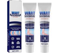PHFTRCEW 2Pcs Skin Deluxe Wart Removal Ointment,WartsOff Instant Blemish Removal Cream,Herbal Wart & Mole Vanish Skin Tag Remover,Instant Wart Removal Gel for All Skin Types