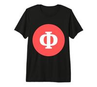 Phi - 21ª Letra del Alfabeto Griego Camiseta Premium